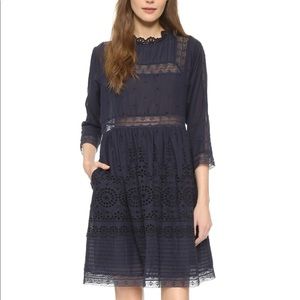 Sea NY lace dress navy size 4